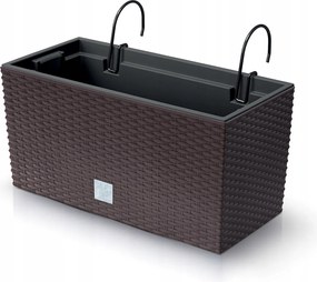 Műanyag kaspó doboz kampóval és betéttel Rato Case DRC400W-440U