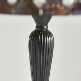 Endon 63982 - Tiffany BROOKLYN asztali lámpa 1xE27/60W/230V átm. 40 cm