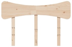 tömör fenyőfa fejtámla 135 cm