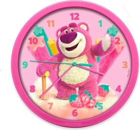 Disney Játékháború Lotso Strawberry falióra 25 cm