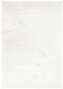 OVIEDO krémszínű rövid szálú szőnyeg 120 x 170 cm