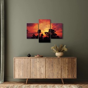 Naplemente képe (90x60 cm)