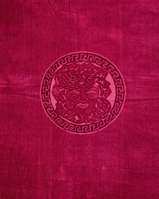 POSEIDON Strandtörölköző bordó 165x90cm