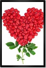 Poszterek keretben 40x60 Nőnap Ajándék Love