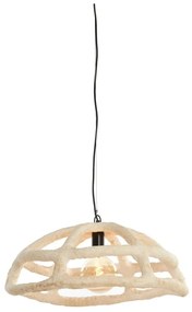 Krémszínű függőlámpa ø 59 cm Porila – Light &amp; Living