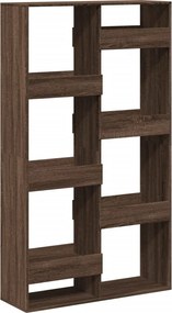 vidaXL barna tölgy színű szerelt fa térelválasztó 100 x 33 x 175 cm