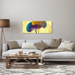 Kép - Fák a hegyen (120x50 cm)