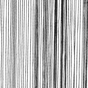2 db fekete zsinórfüggöny 140 x 250 cm