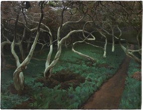 Asztali alátét Régi almafák Ferdinand Ruszczyc