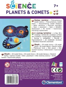 Bolygók és üstökösök Experiment tudományos szett Clementoni