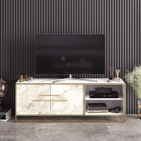 TV szekrény Polka - White