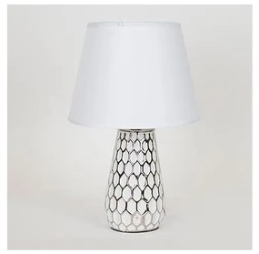 Asztali lámpa 1xE14/40W/230V fehér/ezüst