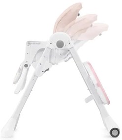 KINDERKRAFT - Gyerek étkezőszék YUMMY rózsaszín/fehér