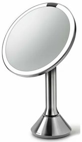 Simplehuman Sensor Touch DUAL kozmetikai LED tükör, 5x nagyítás, matt ezüst