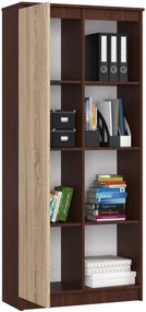 Regál Rehana II (wenge + szonoma tölgy). Akció -14%. 1069804