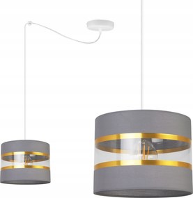 Mennyezeti Lámpa Lógó Pók Csillár Glamour Szimpla Lámpabúra Szürke Arany