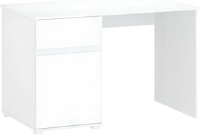 Számítógépasztal 1D1S/120, fehér fényes, LINDY