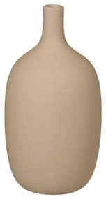 Nomad bézs kerámia váza, magasság 21 cm - Blomus