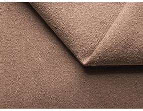 Világos rózsaszín kárpitozott ágyneműtartós franciaágy ágyráccsal 140x200 cm Kiana – Makamii