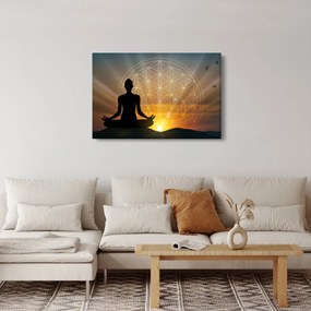 A meditáció képe (90x60 cm)