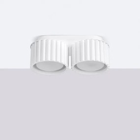 Sollux  SL.1783 - AURA spotlámpa 2xGX53/10W/230V fehér