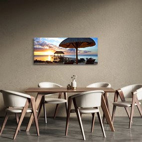 Kép - Naplemente Mauritiuson (120x50 cm)