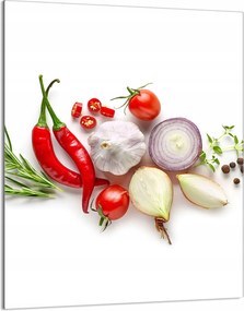 Üveg Vágódeszka 40x52 Zöldségek A Konyhába