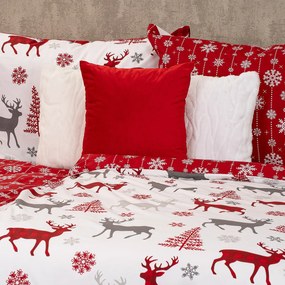 4Home Snow pamut ágyneműhuzat, 140 x 220 cm, 70 x 90 cm