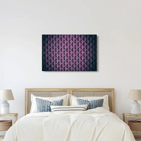 Lila textúrás kép (90x60 cm)