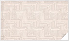 Öntapadós ablakfólia adatvédelem Geometrikus minta 200x116