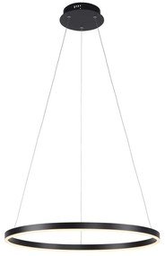 Leuchten Direkt 15394-13-LED Dimmelhető csillár zsinóron RITUS LED/30W/230V fekete