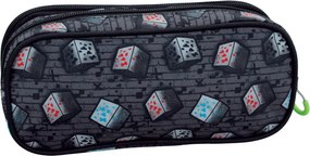 Minecraft Metro Art Blast 2 rekeszes tolltartó 23,5 cm