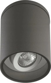 Mennyezeti spot lámpa állítható kültéri sötétszürke cső IP54 Su-ma
