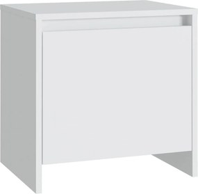 vidaXL fehér forgácslap éjjeliszekrény 45 x 34 x 44,5 cm