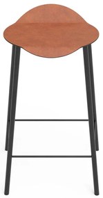 Konyakbarna bőr bárszék Flamingo Bull – LIND DNA