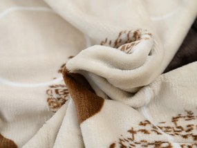 Mikroplüss ágyneműhuzat AURELIA krémszínű Ágyneműhuzat mérete: 70 x 90 cm | 140 x 200 cm