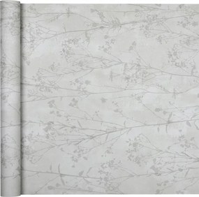 Tapéta Boho Stílus Skandináv Fű Ágak Bézs