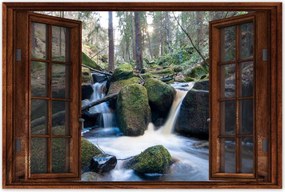 Poszterek 120x80 Hegyi zuhatagok