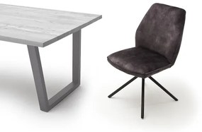 Étkezőszék NEXORO, 1 db, antracitszürke