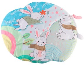 Játszószőnyeg játékhíddal, mozgó fülekkel