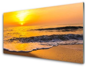 Akril üveg kép tenger, táj 140x70 cm