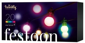 Twinkly TWF020STP-BEU - LED RGB kültéri dekoratív lánc 20xLED 14m IP44 Wi-Fi