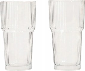 Lynnaso pohár szett átlátszó, magas 2 db 0,54 l Homla