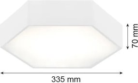 ARGON 3827 ARIZONA Modern Mennyezeti Lámpa Fehér LED IP20