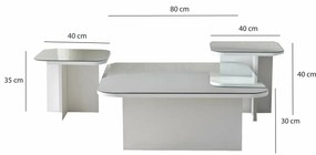 Jazz White konferenciaasztal-készlet