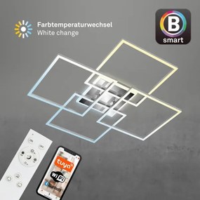Brilo - FRAME LED 50W 230V Wi-Fi Tuya dimmable ceiling light + remote