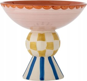 Bloomingville Bob Patera Dekorációs tál lábon Piros