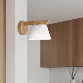 Brilagi - LED  Fali lámpa ANTHONY 1xE14/40W/230V tölgy/fehér