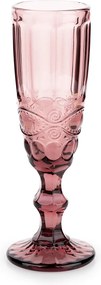 Pezsgőspohár készlet, 6db, 150 ml, rózsaszín, FREGATA TYP 4