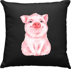 Gyerek malac párna 2 fekete